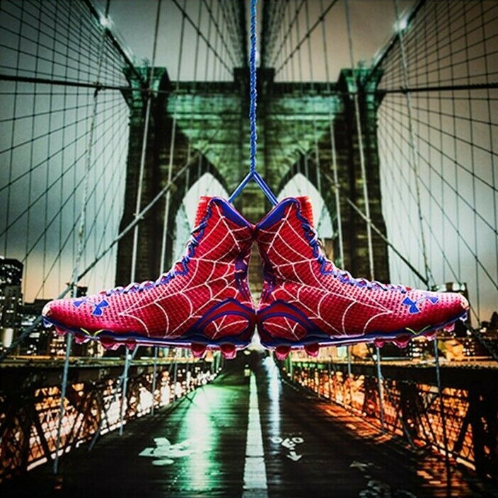 spiderman football cleats